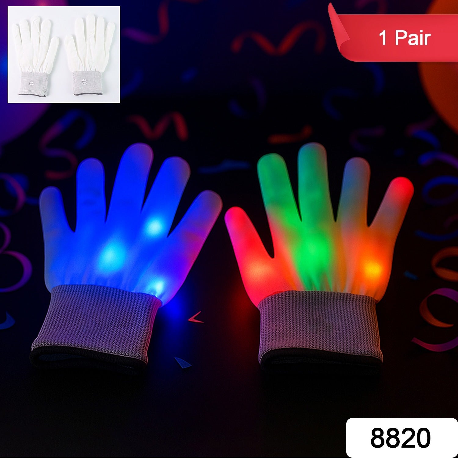 Spectrum Glow LED Gloves Spectrum Glow LED Gloves